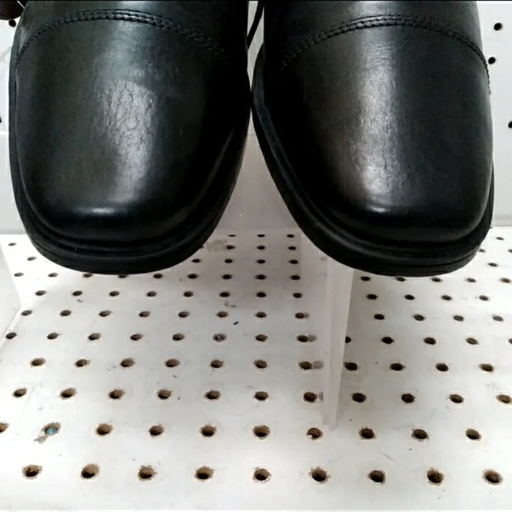 Clarks | Black Shoes | Men's Comfort Oxford Cushioned Footbed Lace-up Sz 11.5 M